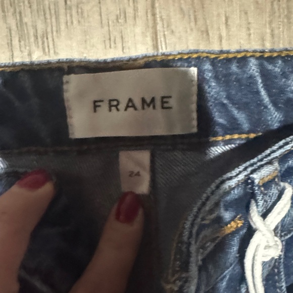 NWT Frame Denim Women's LONG BARREL - Picture 3 of 7
